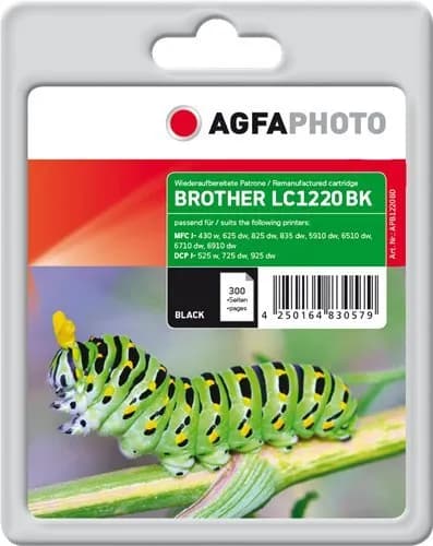 AGFAPHOTO APB1220BD -mustekasetti, 11 ml, musta – AgfaPhoto