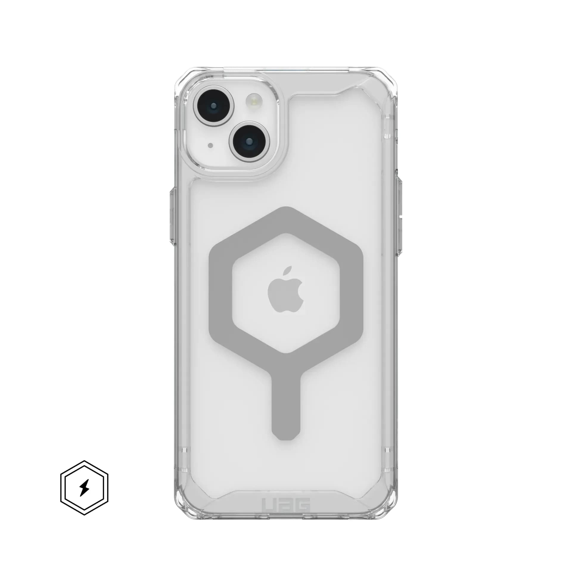 UAG Plyo MagSafe, iPhone 15 Plus -suojakuori, Ice/White – UAG