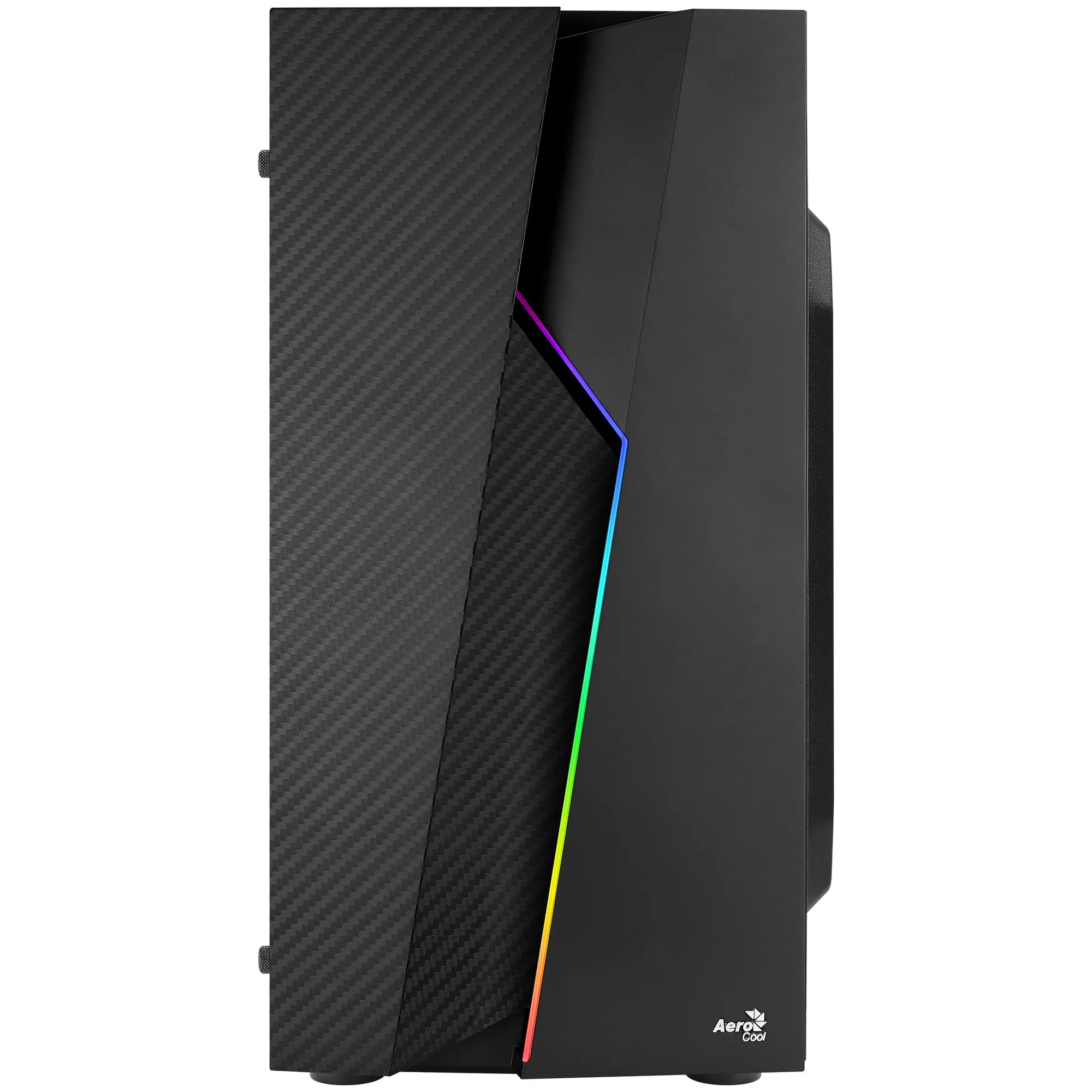 AEROCOOL Bolt Mini TG RGB -minitornikotelo RGB-valaistuksella, musta – AEROCOOL