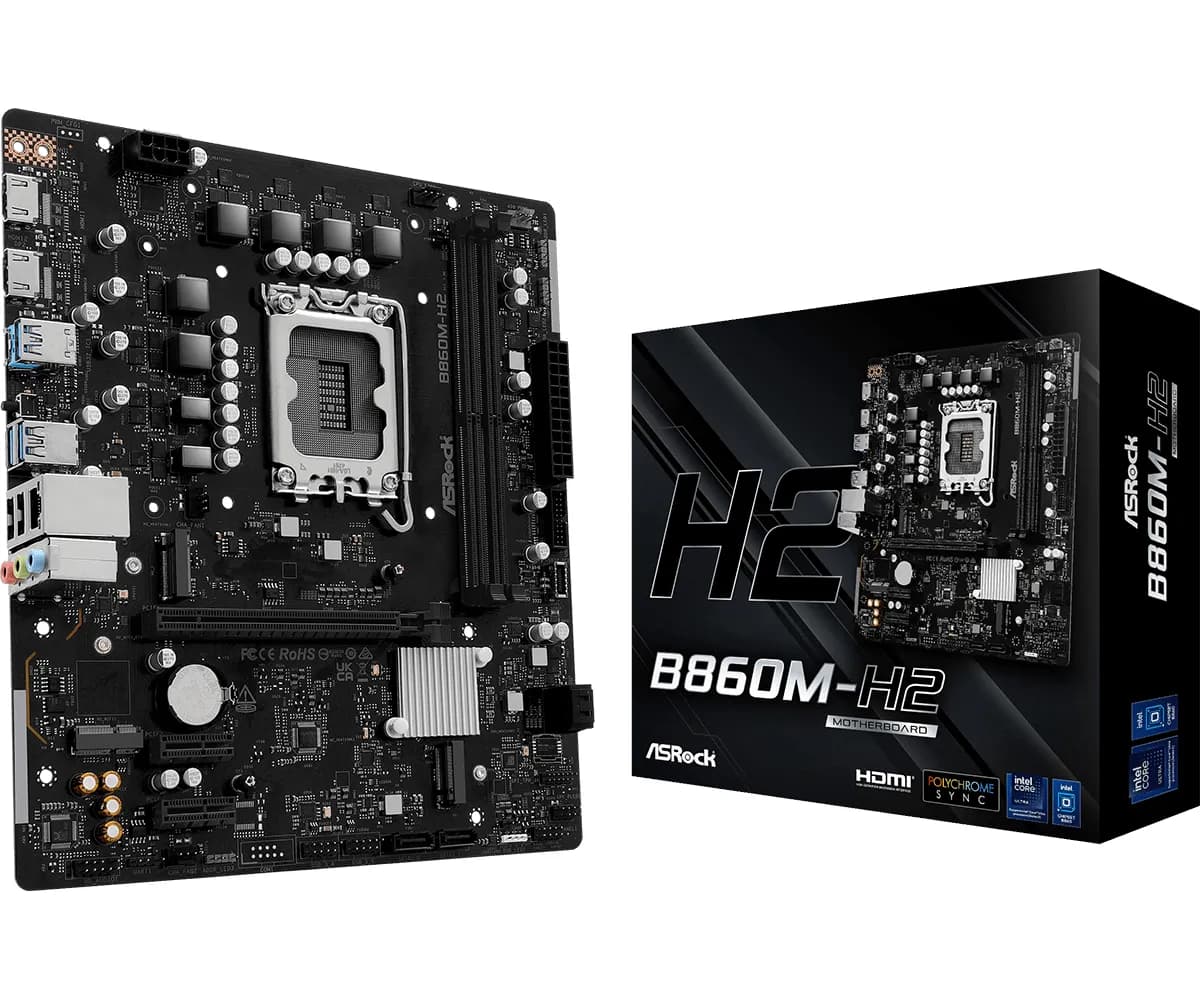 ASRock B860M-H2 LGA1851 mATX -emolevy – ASRock