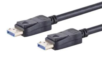 MicroConnect DisplayPort 2.0 -kaapeli, jossa 8K, 1 m, musta – Microconnect
