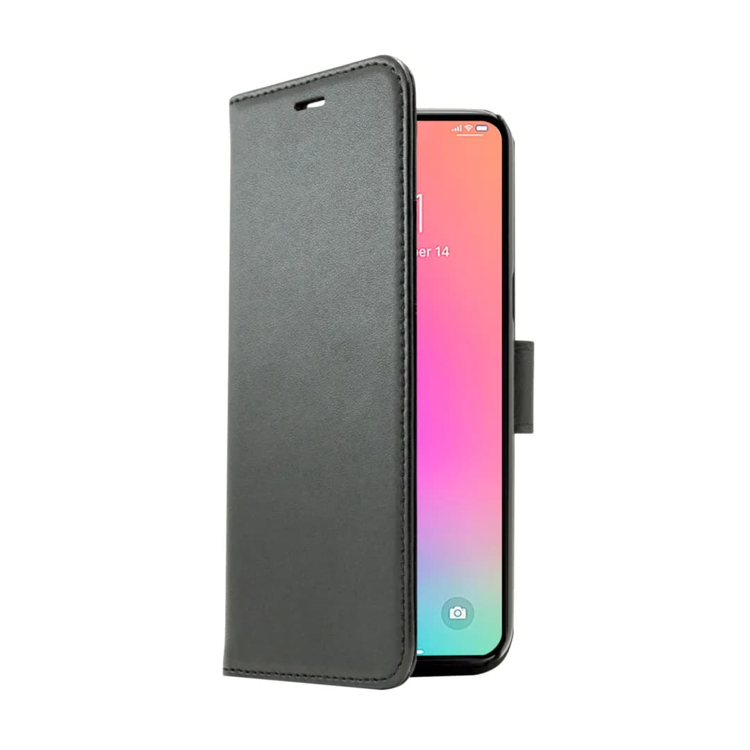Screenor Smart, iPhone 14 Pro Max -lompakkokotelo, Musta – SCREENOR