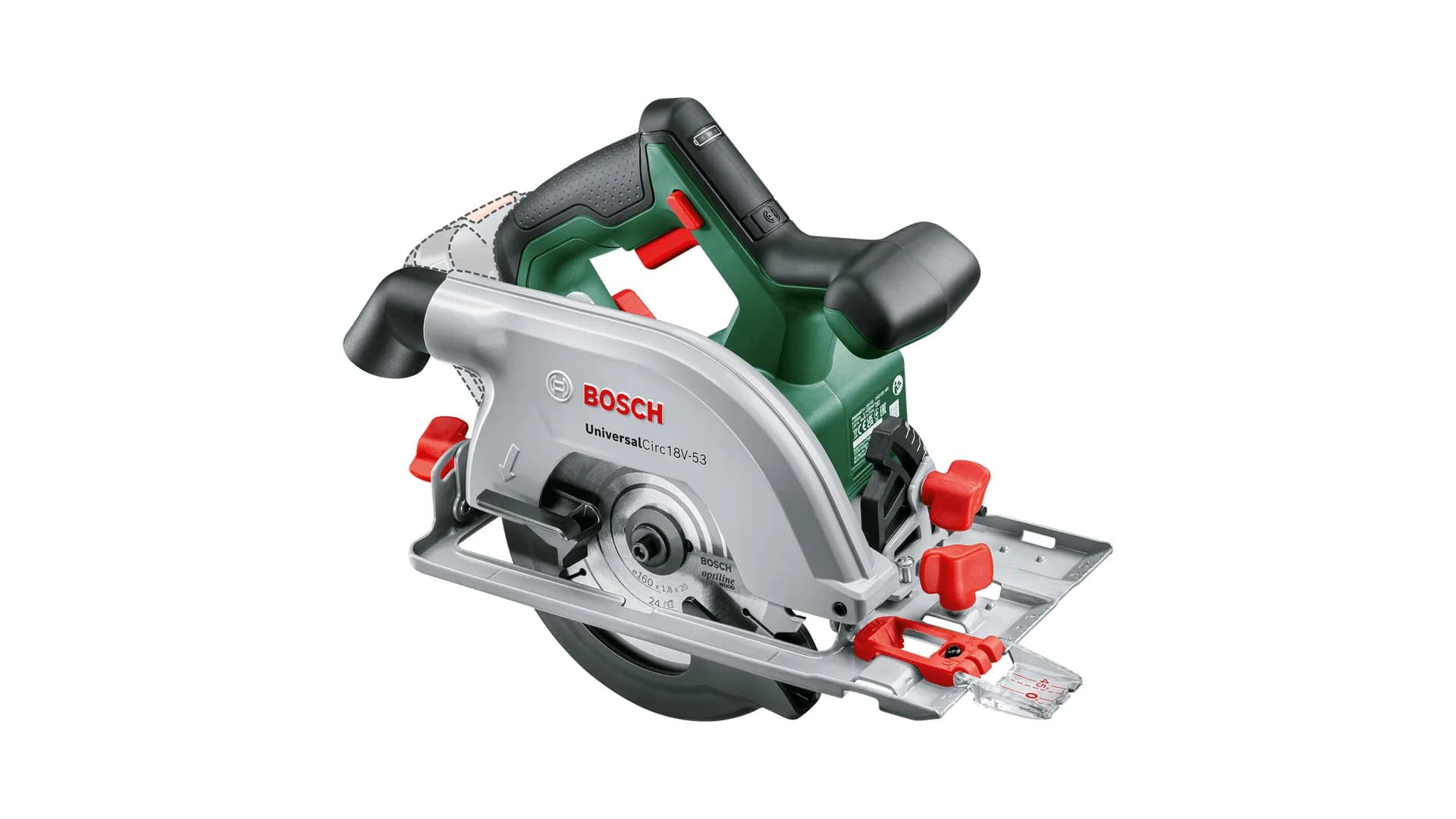 Bosch UniversalCirc 18V-53 Solo -akkupyörösaha (ilman akkua) – Bosch