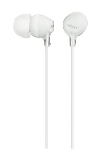 Sony MDR-EX15LP -nappikuulokkeet, valkoinen – Sony