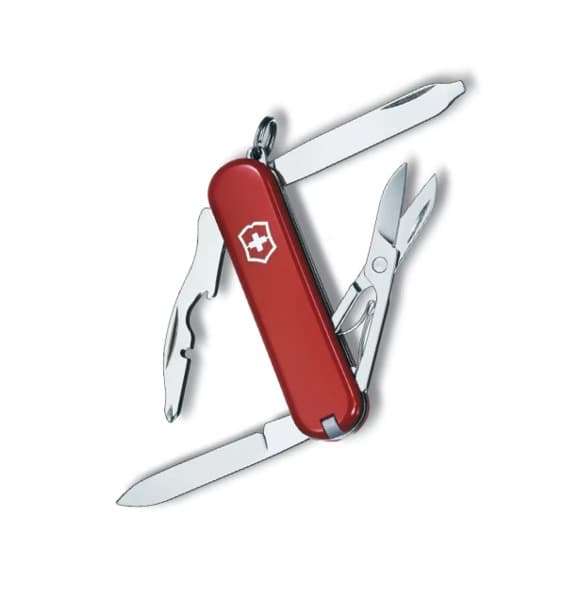 Victorinox Rambler pieni taskuveitsi 58 mm punainen – Victorinox
