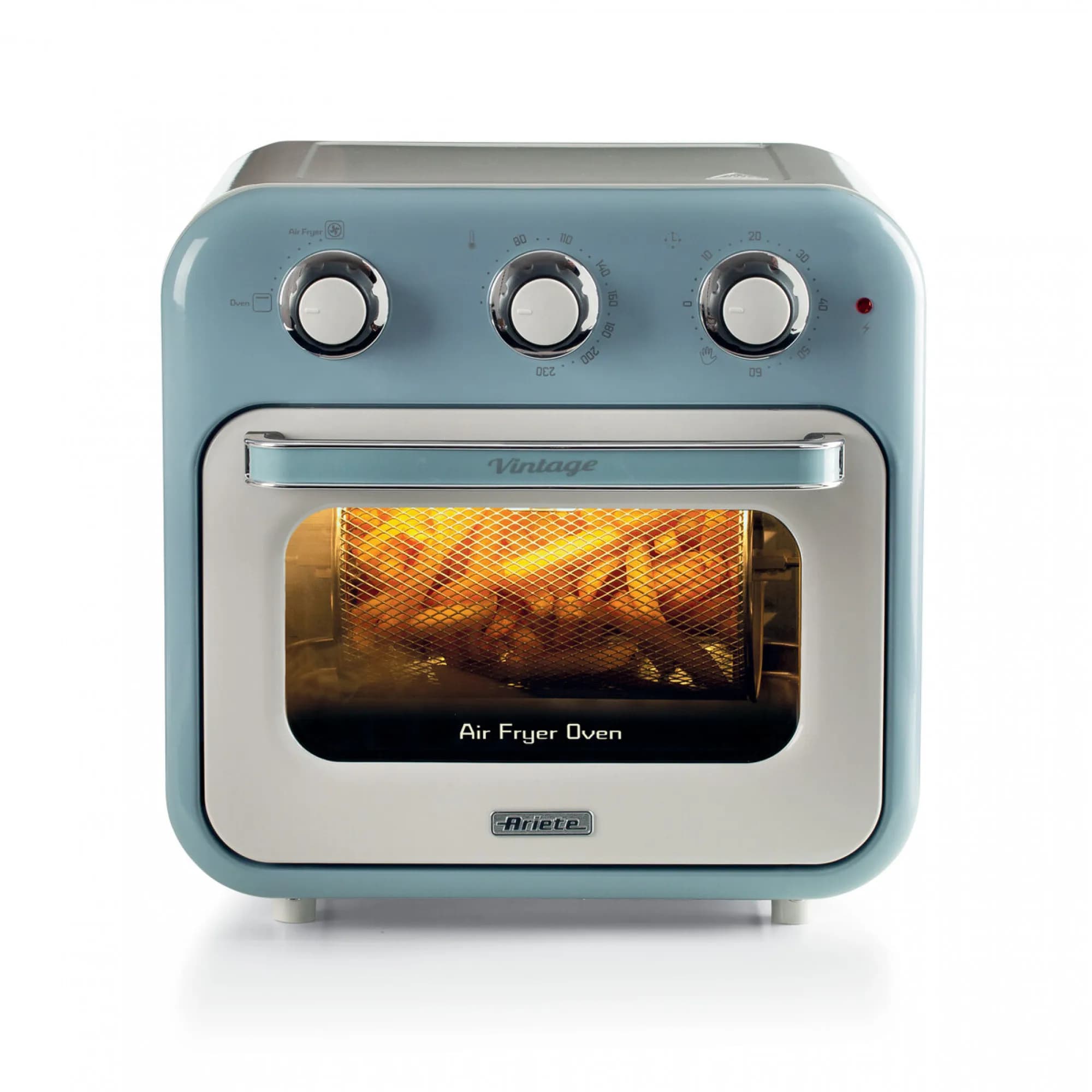 Ariete Vintage 4632BL, 16 l, 1400 W, airfryer, Light Blue – Ariete