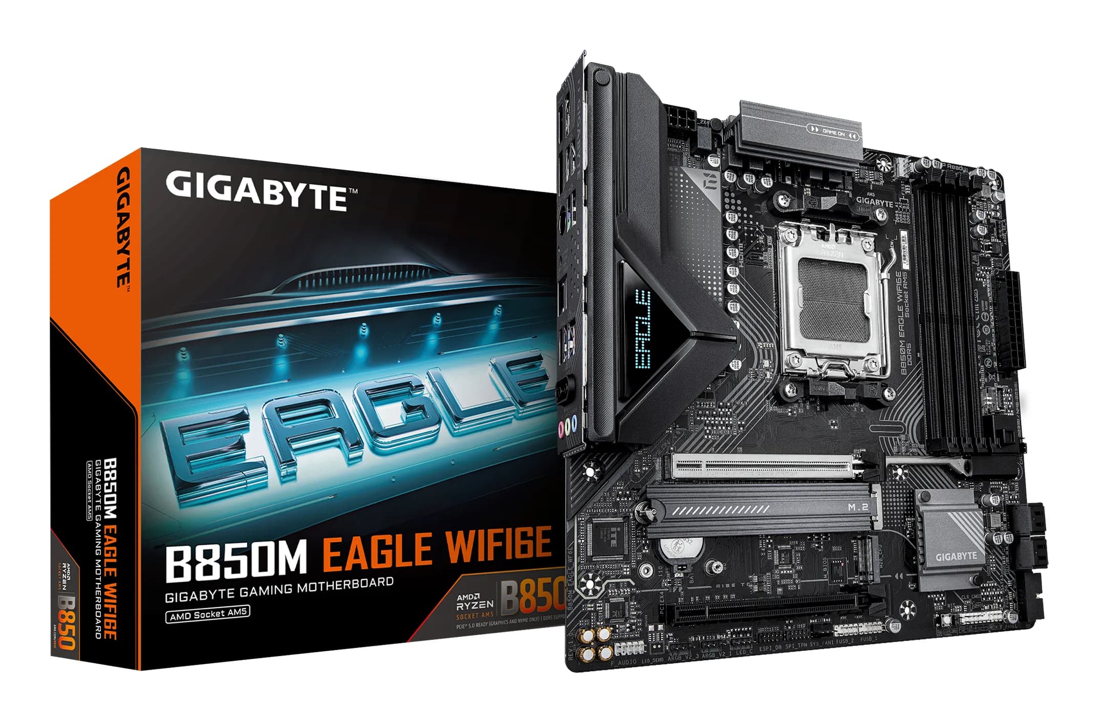 Gigabyte EAGLE B850M ICE WiFi 6E AM5 mATX -emolevy – Gigabyte