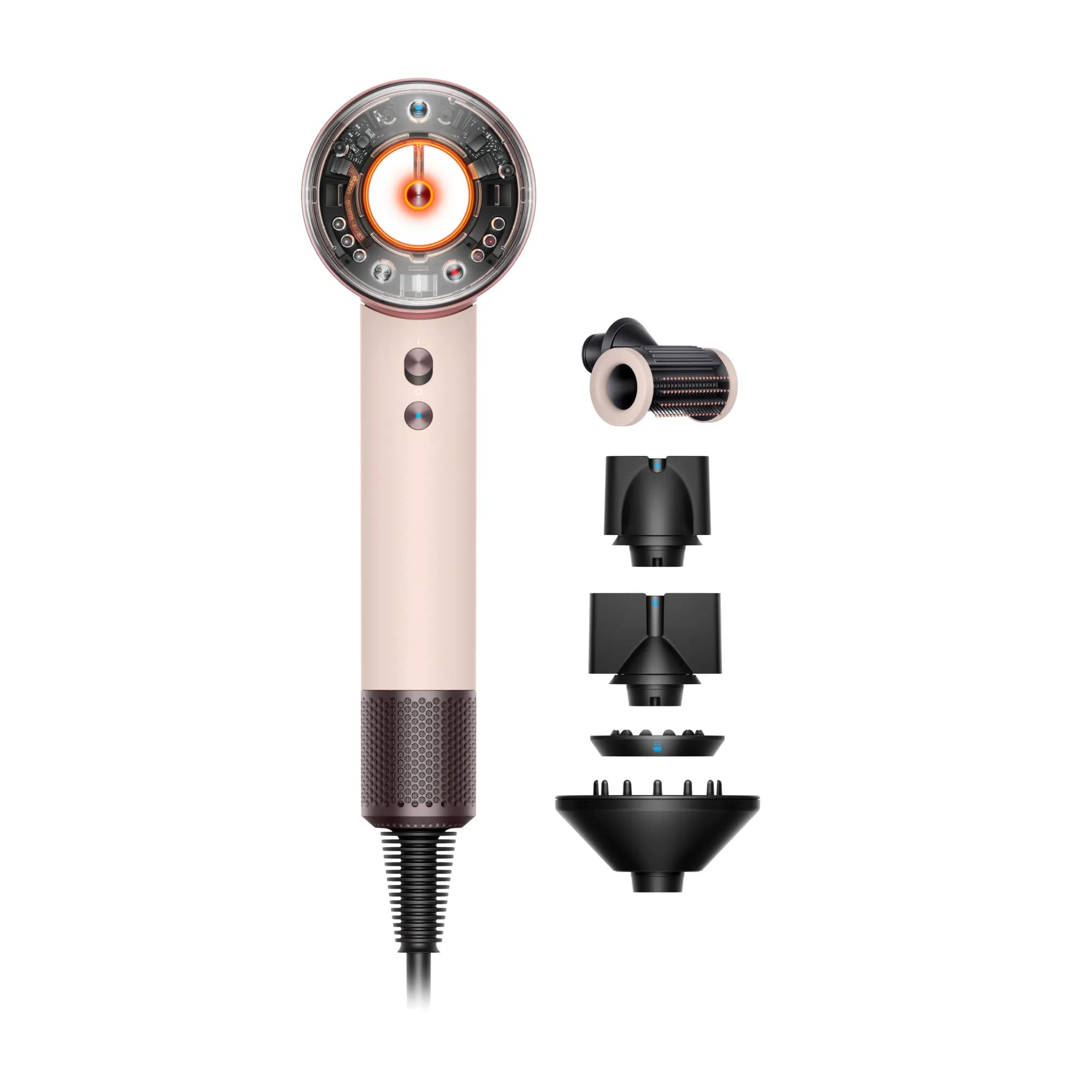 Dyson Supersonic Nural, 1600 W -hiustenkuivaaja, Ceramic Pink/Rose Gold – Dyson