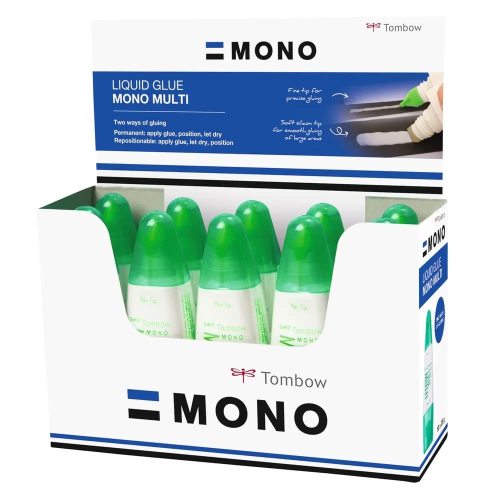 Tombow liquid glue Multi 2in1 display (10) – TOMBOW