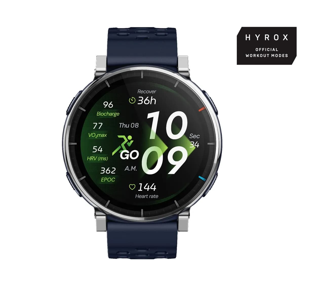 Amazfit Active 3 Premium 45mm -älykello, Atlas Blue – AMAZFIT