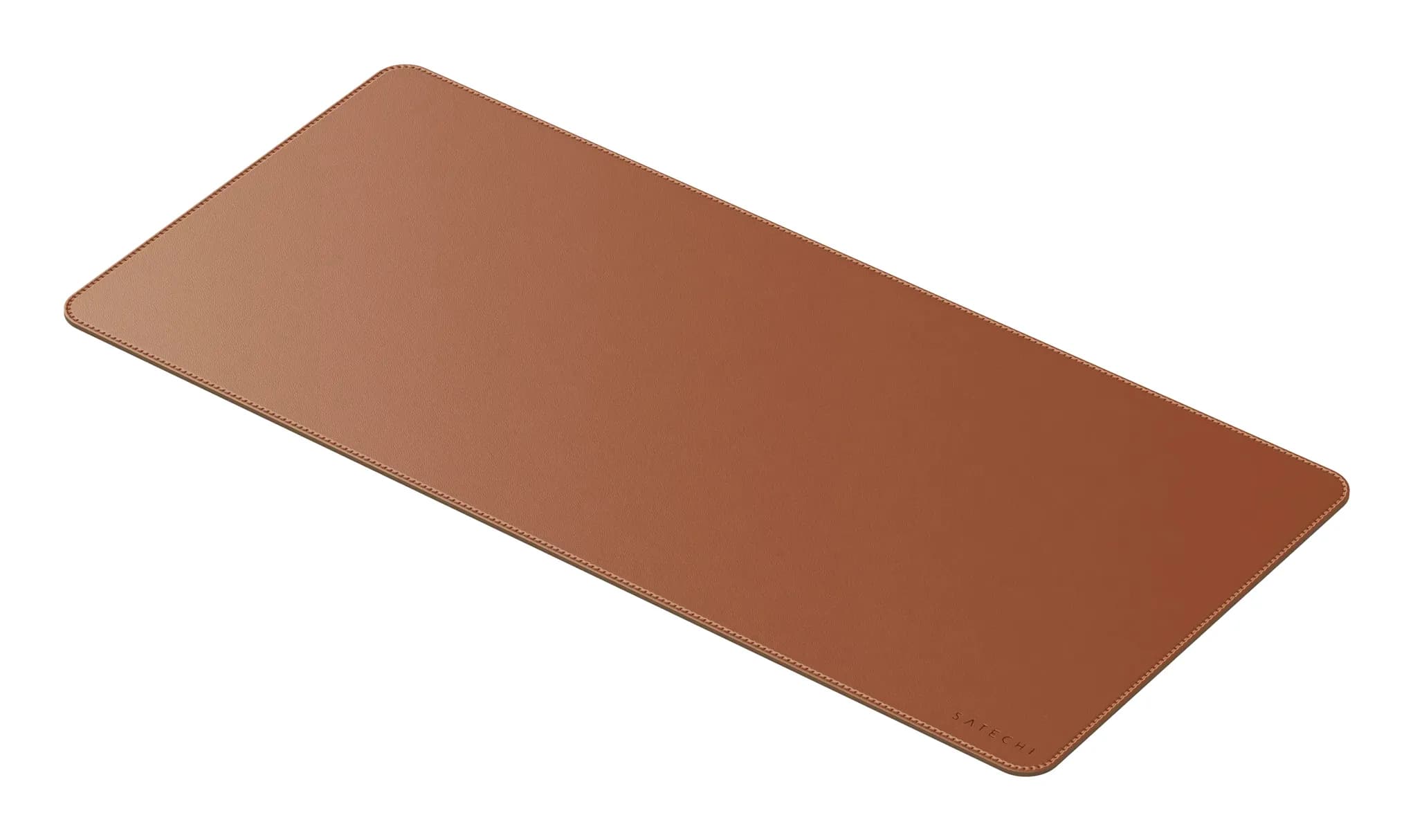 Satechi Vegan-Leather Premium Desk Mat -hiirimatto, 314x680 mm, ruskea – Satechi