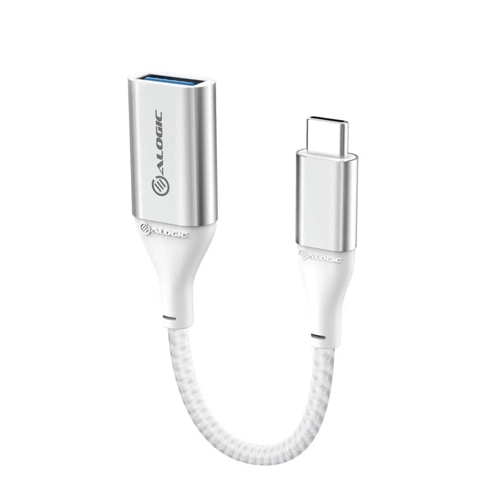 Alogic USB-C – USB A -adapteri, Hopea – Alogic