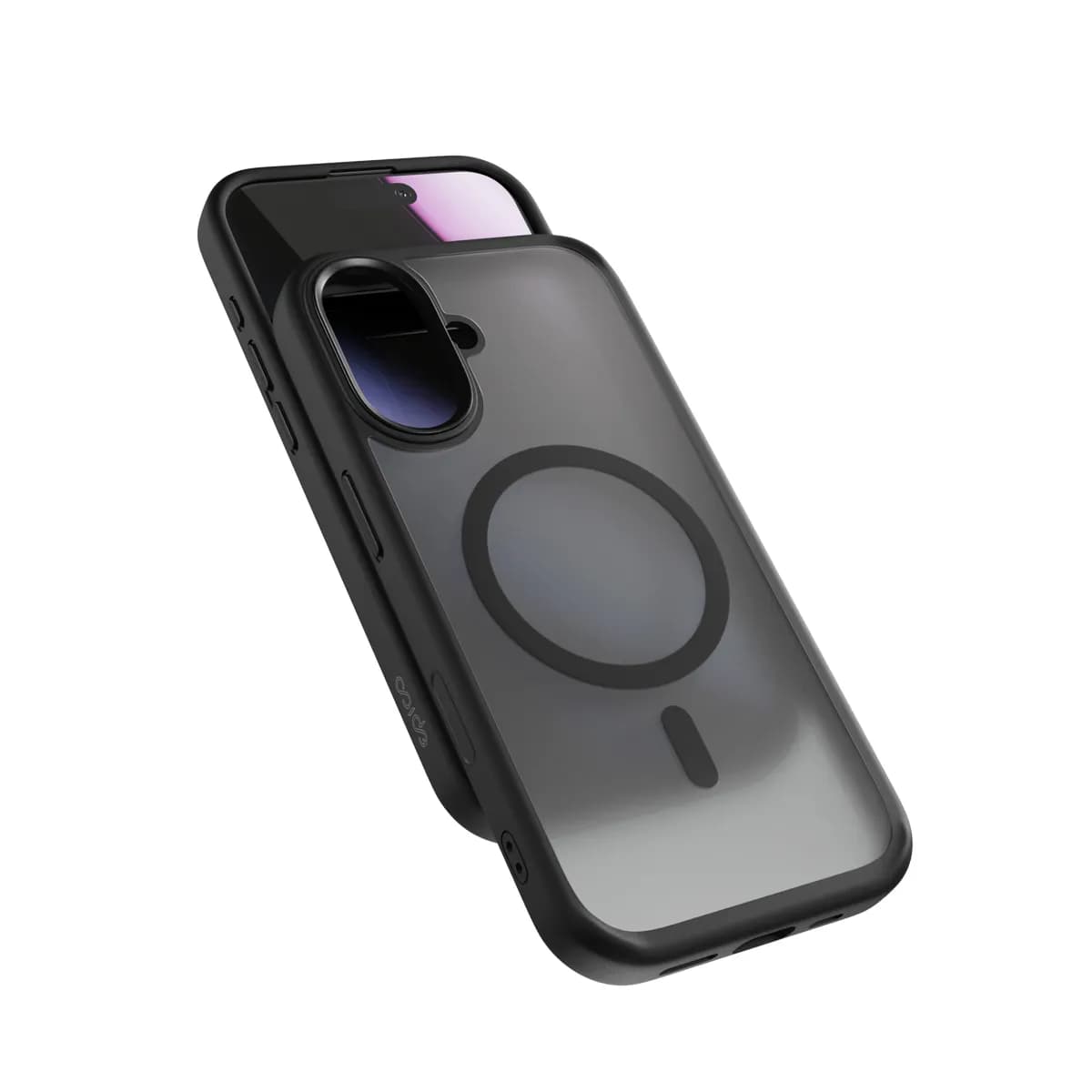 Epico HeroMatte Pro Mag+ Case iPhone 17 Qi2 & MagSafe Yhteensopiva, musta – EPICO