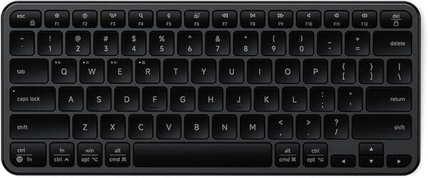 Satechi EX1 Slim -langaton näppäimistö, space black – Satechi