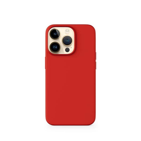 Epico Mag+ Silicone, iPhone 14 Pro -suojakuori, Punainen – EPICO