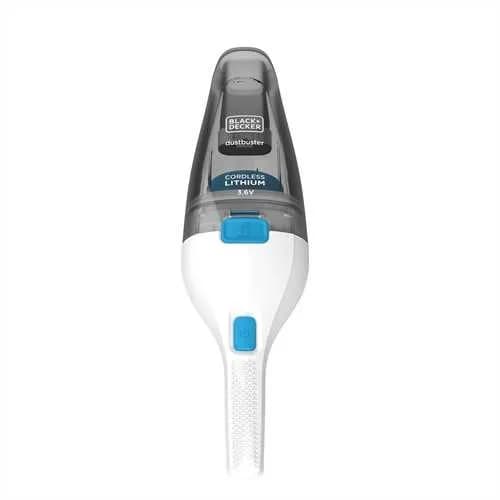 Black+Decker Dustbuster NVC115JL 0.325 L 1.5 Ah -käsikäyttöinen imuri, harmaa, valkoinen – BLACKANDDECKER