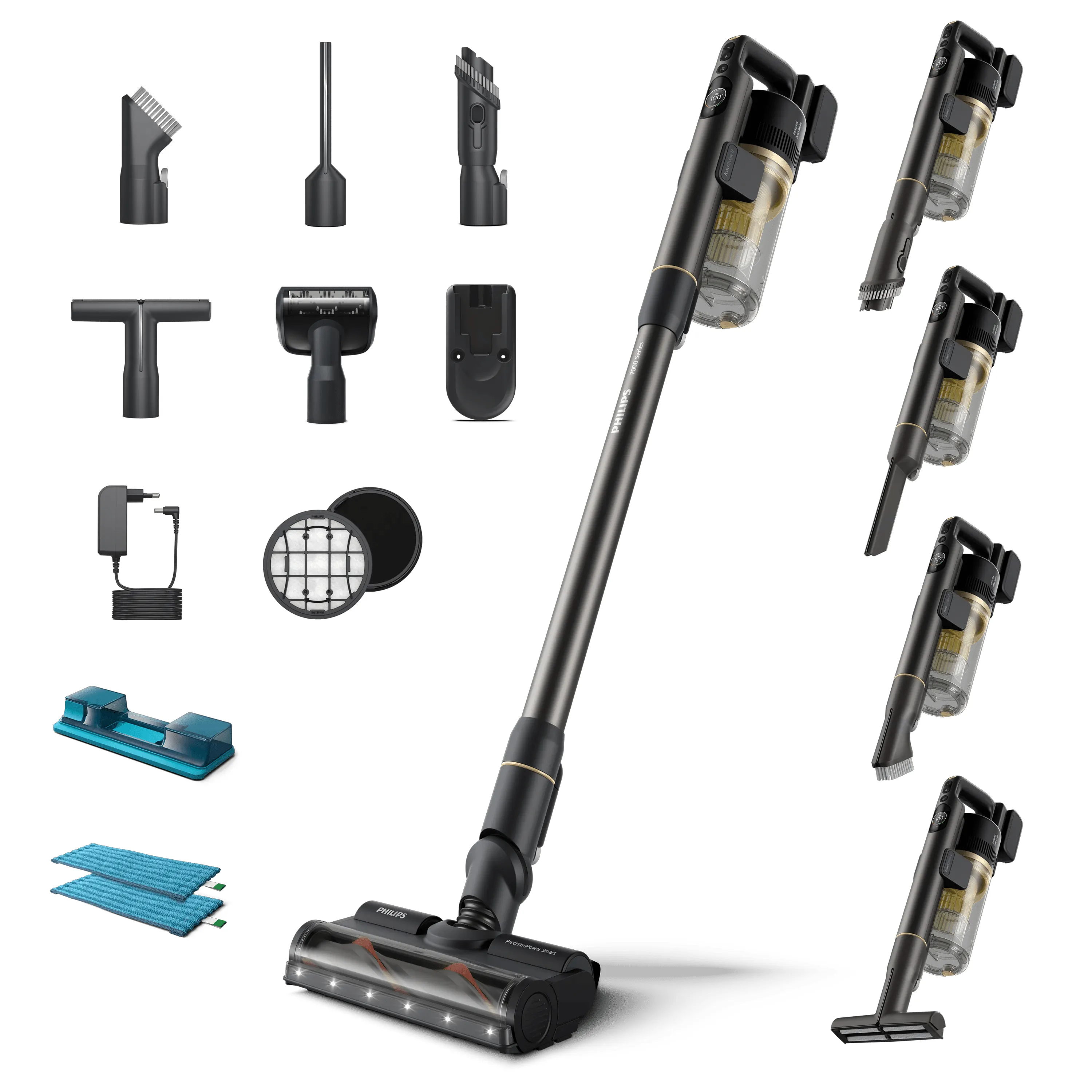 Philips 7000 Aqua XC7057/01 -varsi-imuri, kulta – Philips
