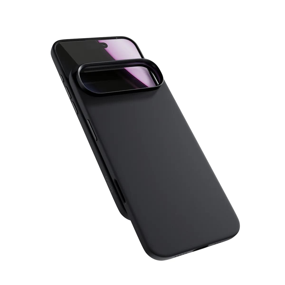 Epico Silicone Pro Mag+ Case iPhone Air Qi2 & MagSafe yhteensopiva, musta – EPICO