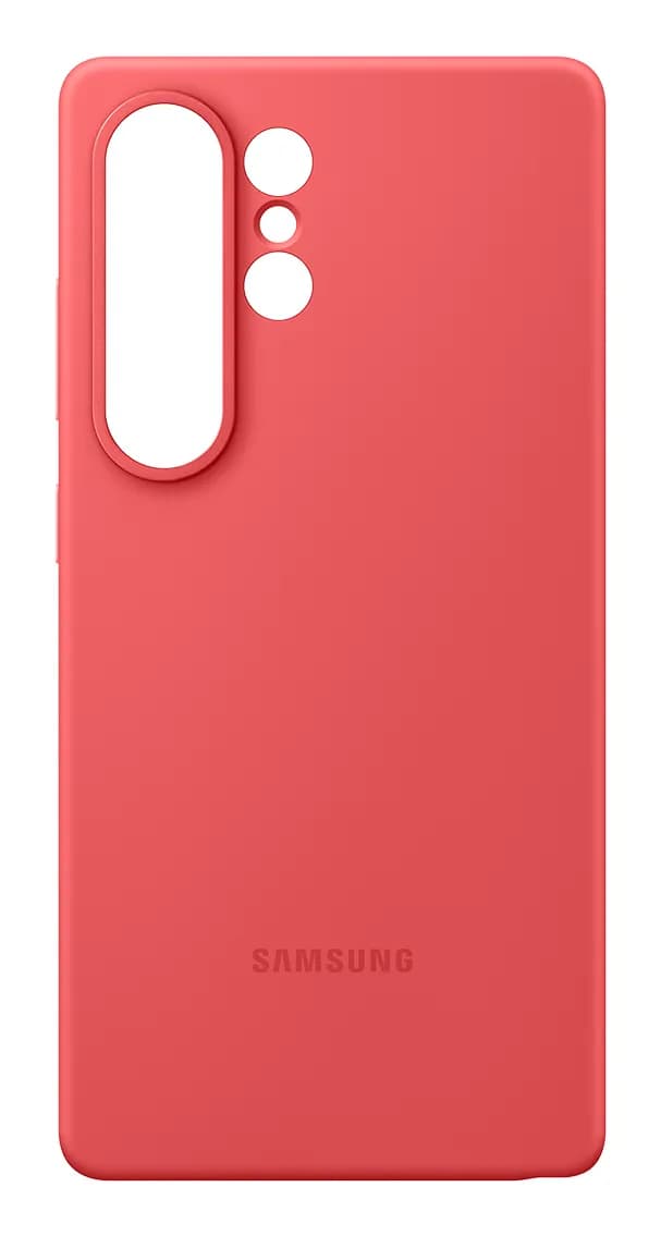 Samsung Galaxy S25 Ultra -silikonikuori, Punainen – Samsung