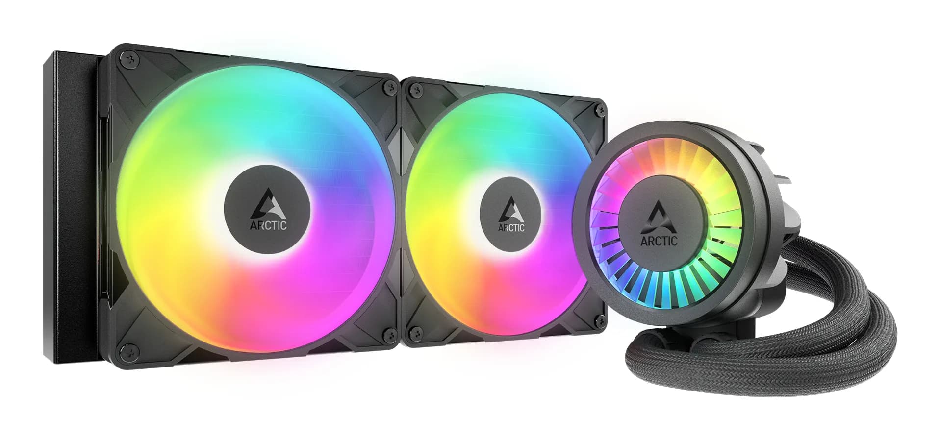 ARCTIC Liquid Freezer III Pro 280mm ARGB -nestejäähdytin, musta – ARCTIC