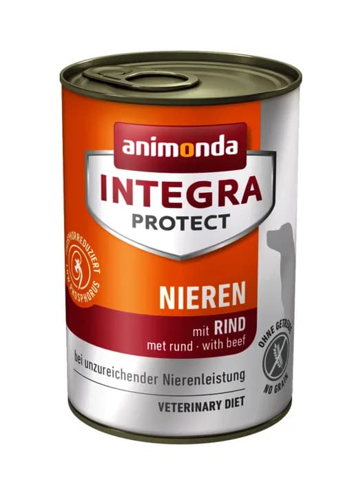Animonda Integra Protect Renal Beef, Koiran märkäruoka, Adult, 400 g – Animonda
