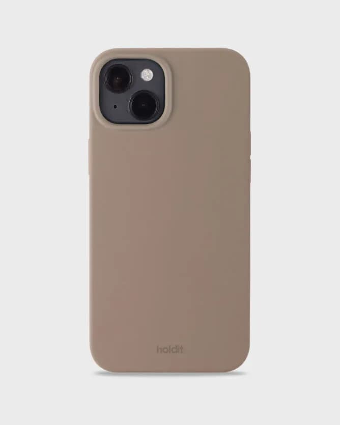 HOLDIT SILICONE CASE IPHONE - 15 PLUS MOCHA BROWN – HOLDIT