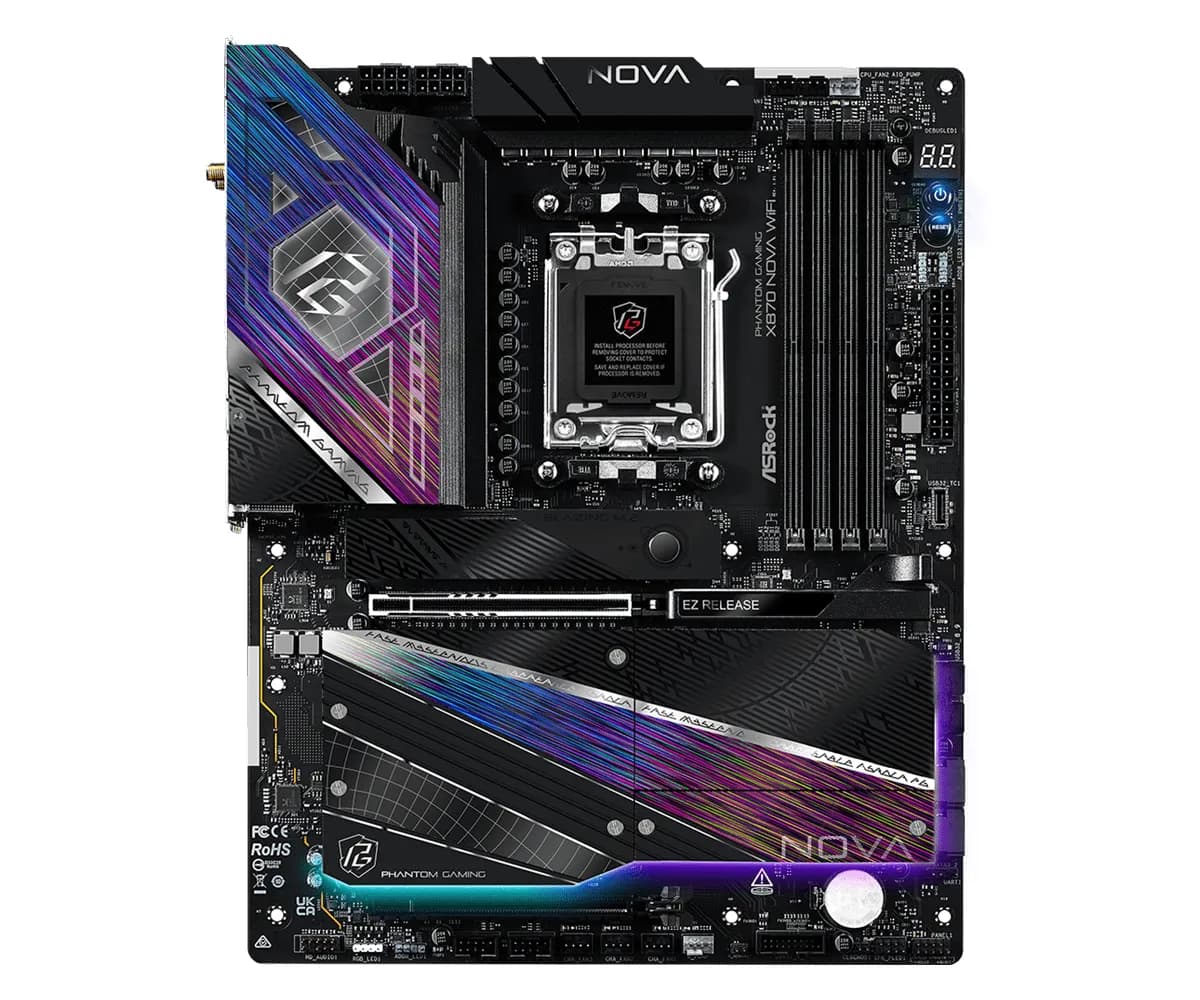 ASRock X870 NOVA WIFI AM5 ATX -emolevy – ASRock