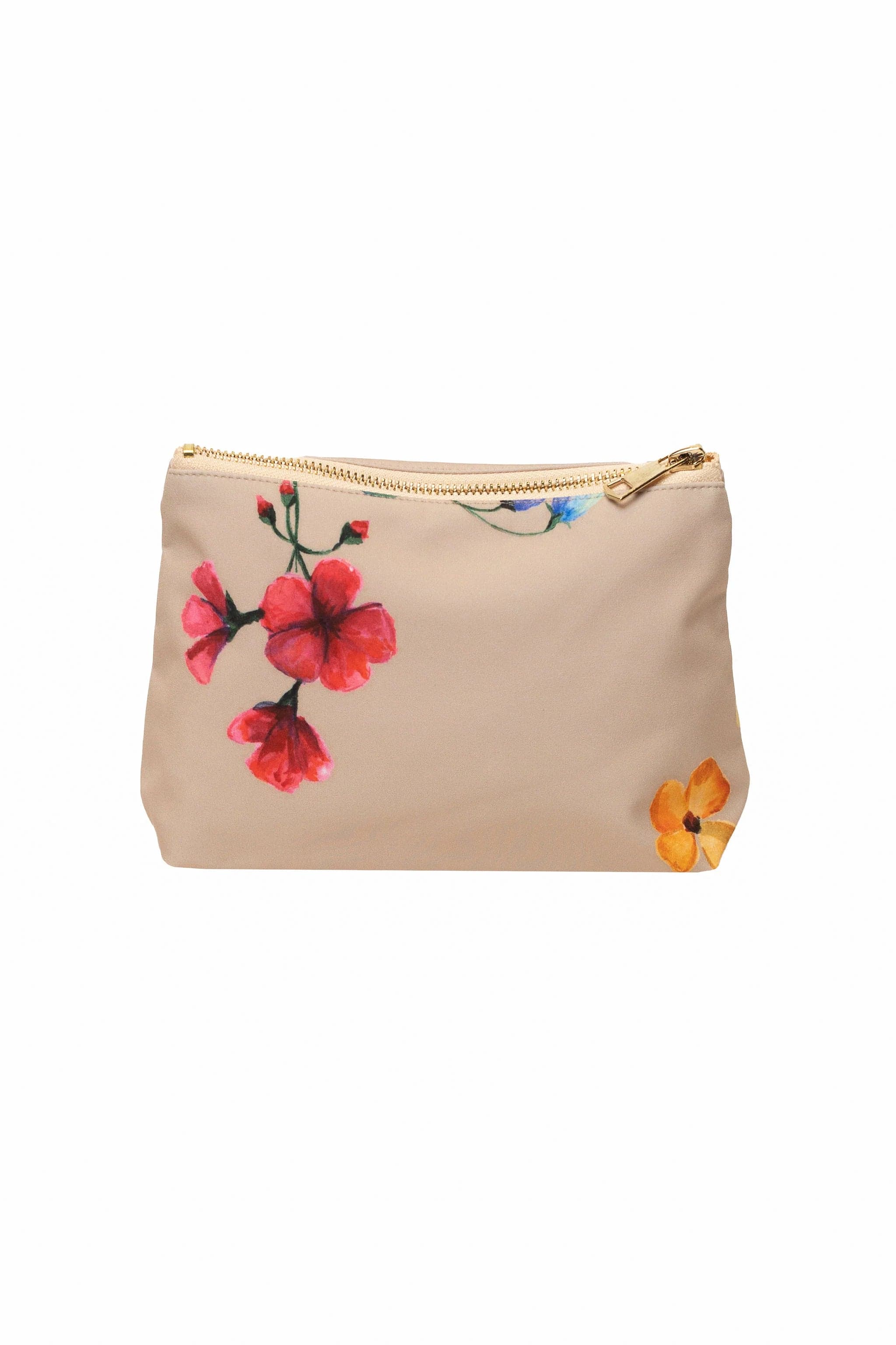 Spring Bloom Meikkipussi Beige – RainSisters