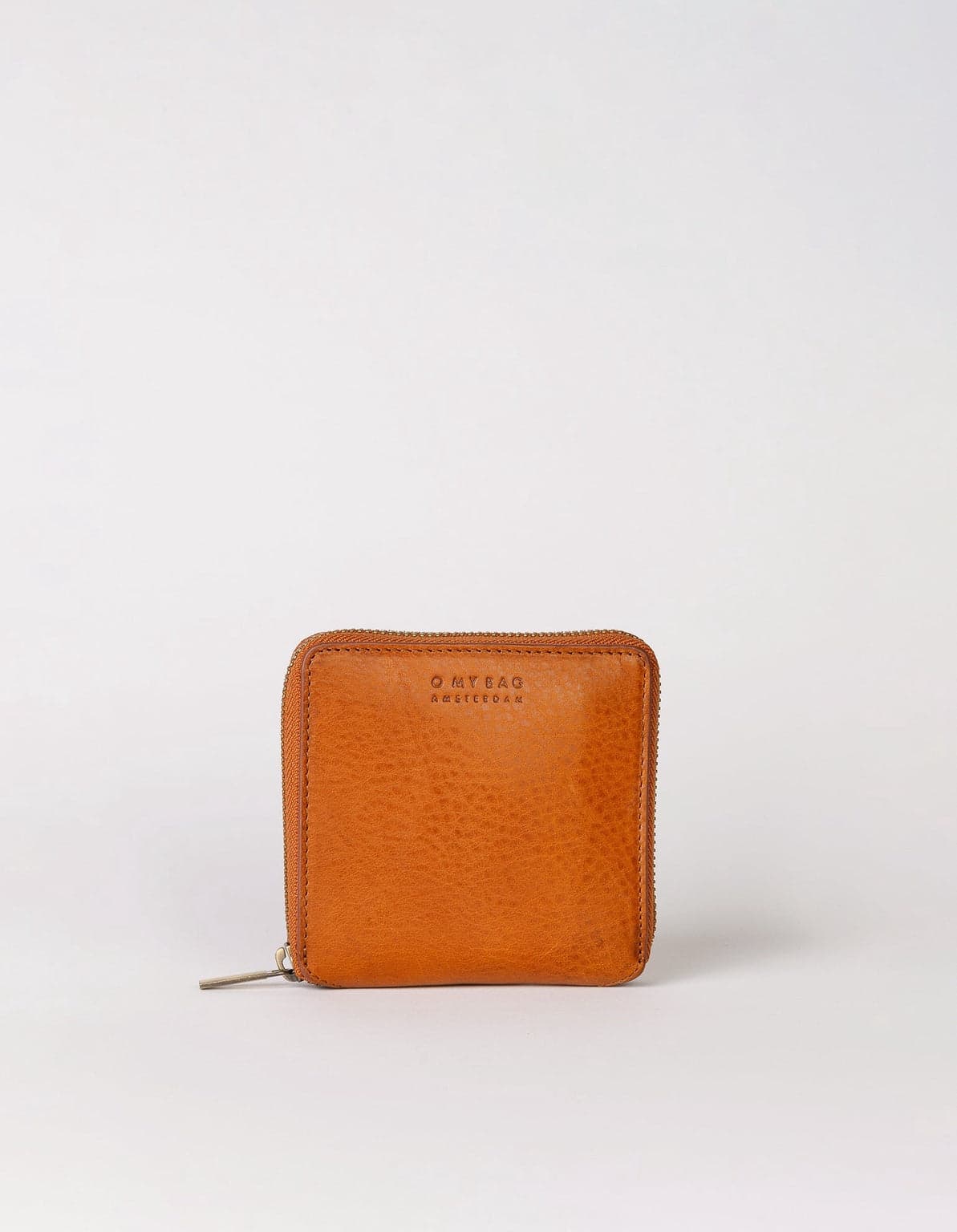 Sonny Square Wallet Stromboli Leather Cognac – O My Bag