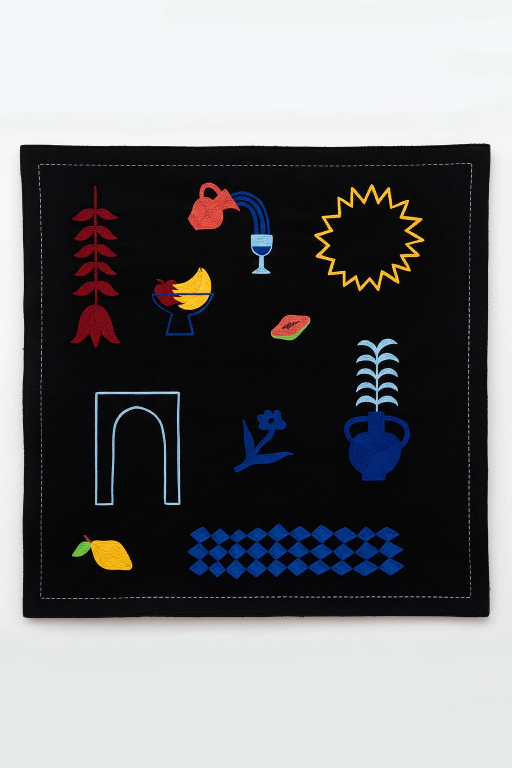 Tole Scarf Black – SUITE13LAB