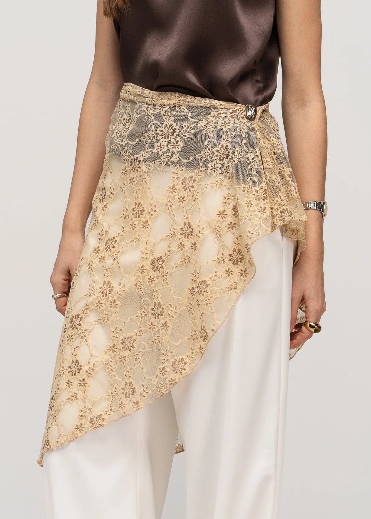 Ali Wrap Overskirt Yellow – GUAJA.