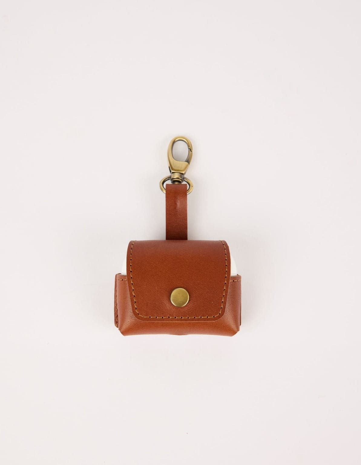 Airpods Case Cognac Classic Leather – O My Bag