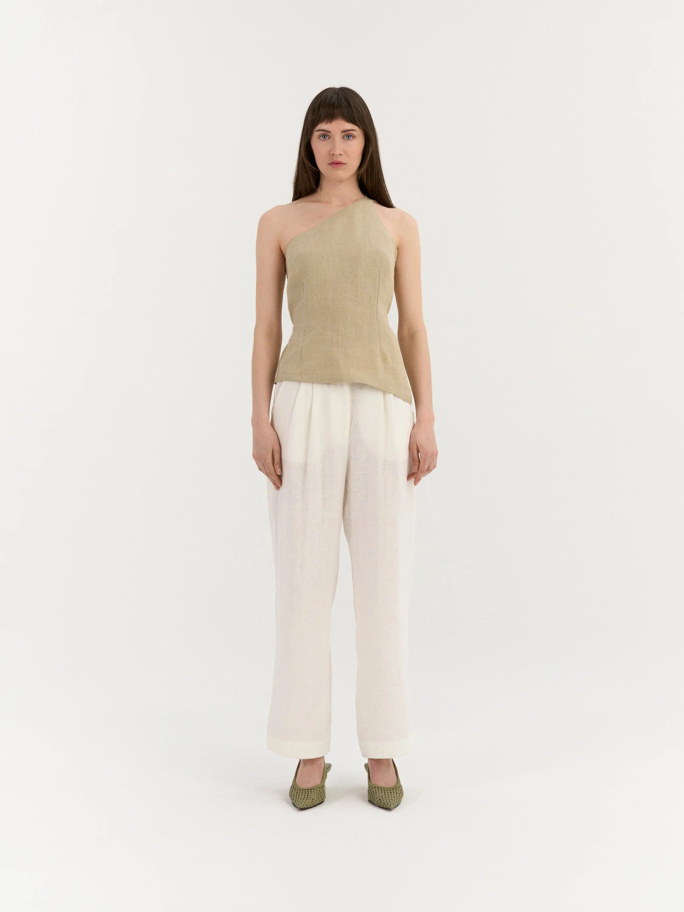 Nina Toppi Pellava Natural Beige – AmourLinen