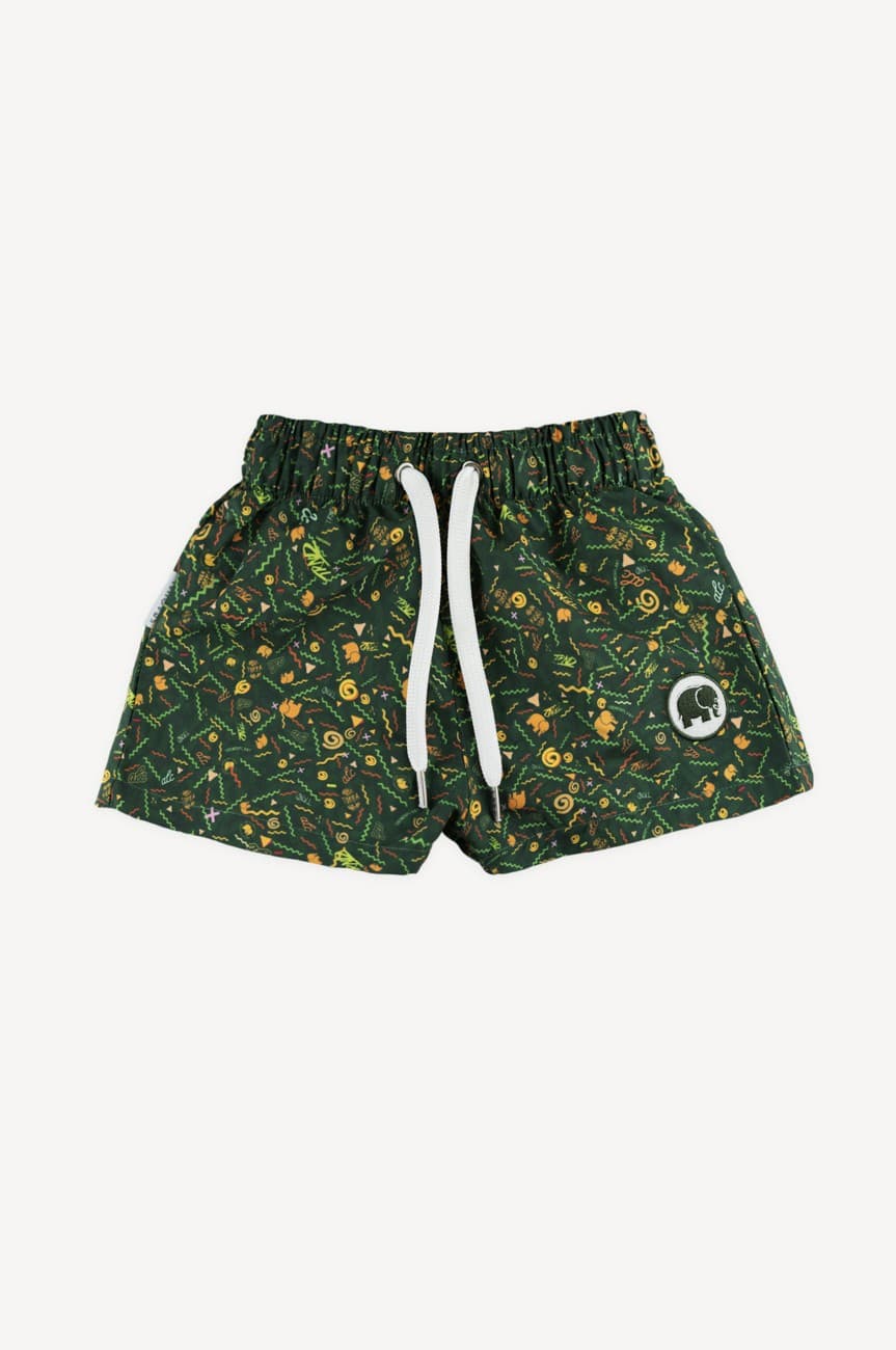 Dogtown SEAQUAL®YARN Kid's Swim Trunks Green – Trendsplant