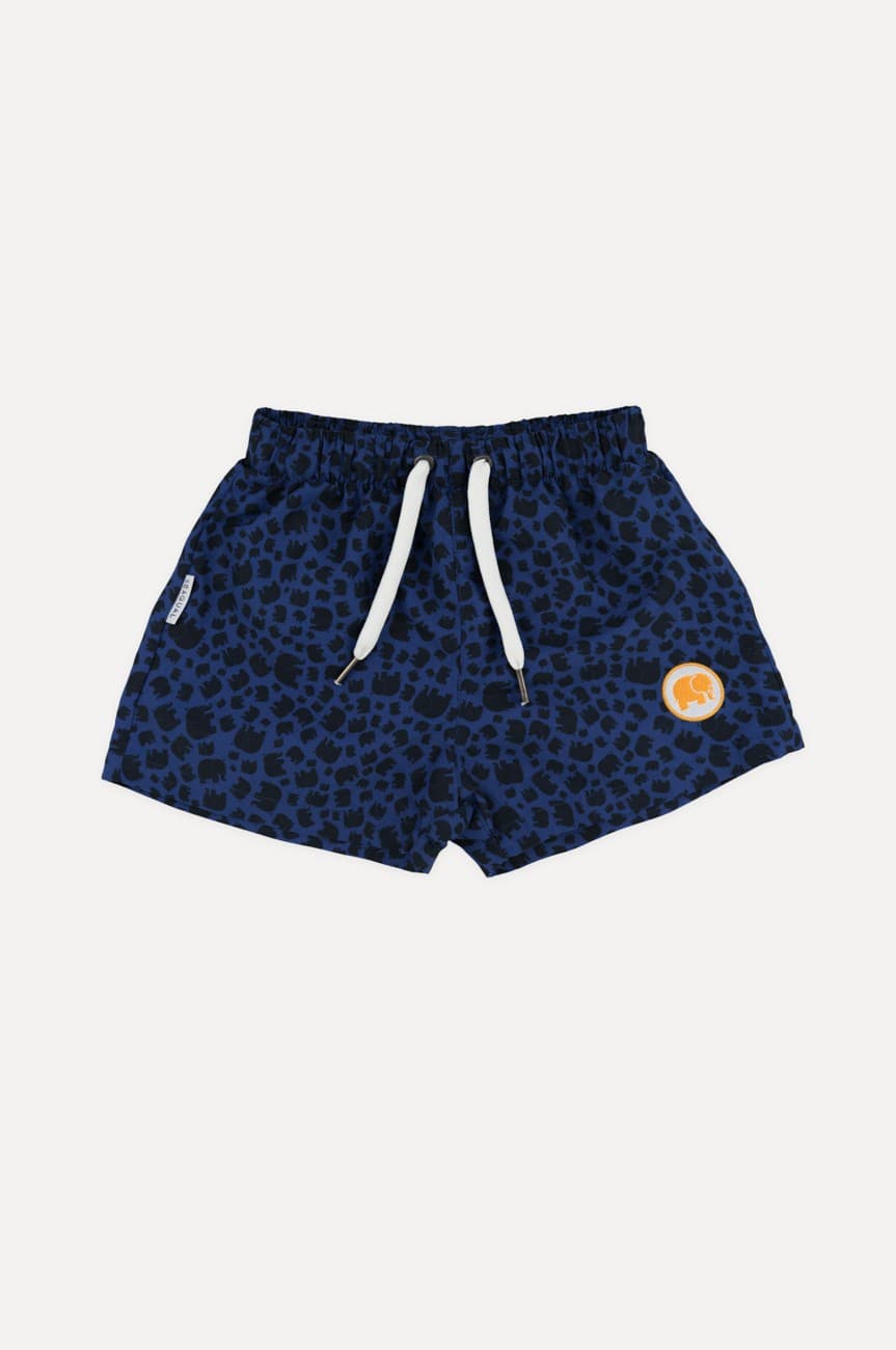 Manada Tonal Kids SEAQUAL®YARN Swim Trunks Navy – Trendsplant
