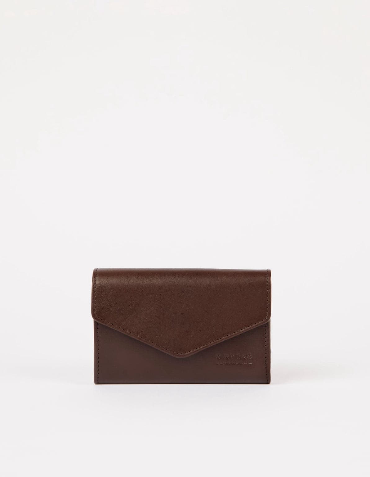 Jo's Purse Classic Leather Chocolate Brown – O My Bag
