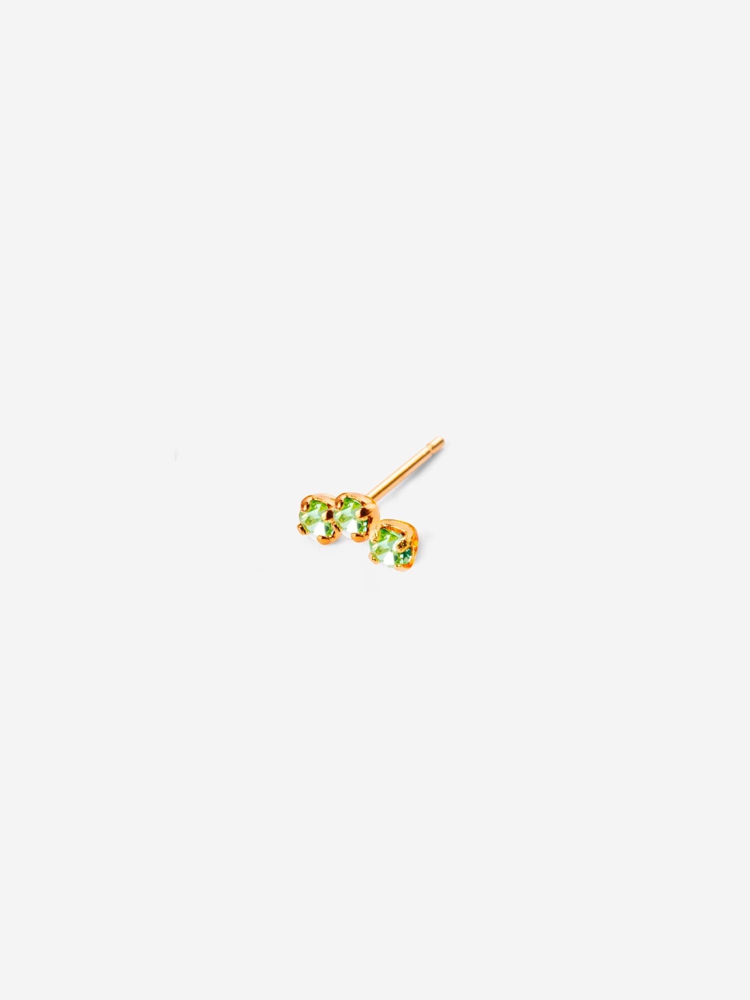 Gaston Earrings Chrysolite – April Please
