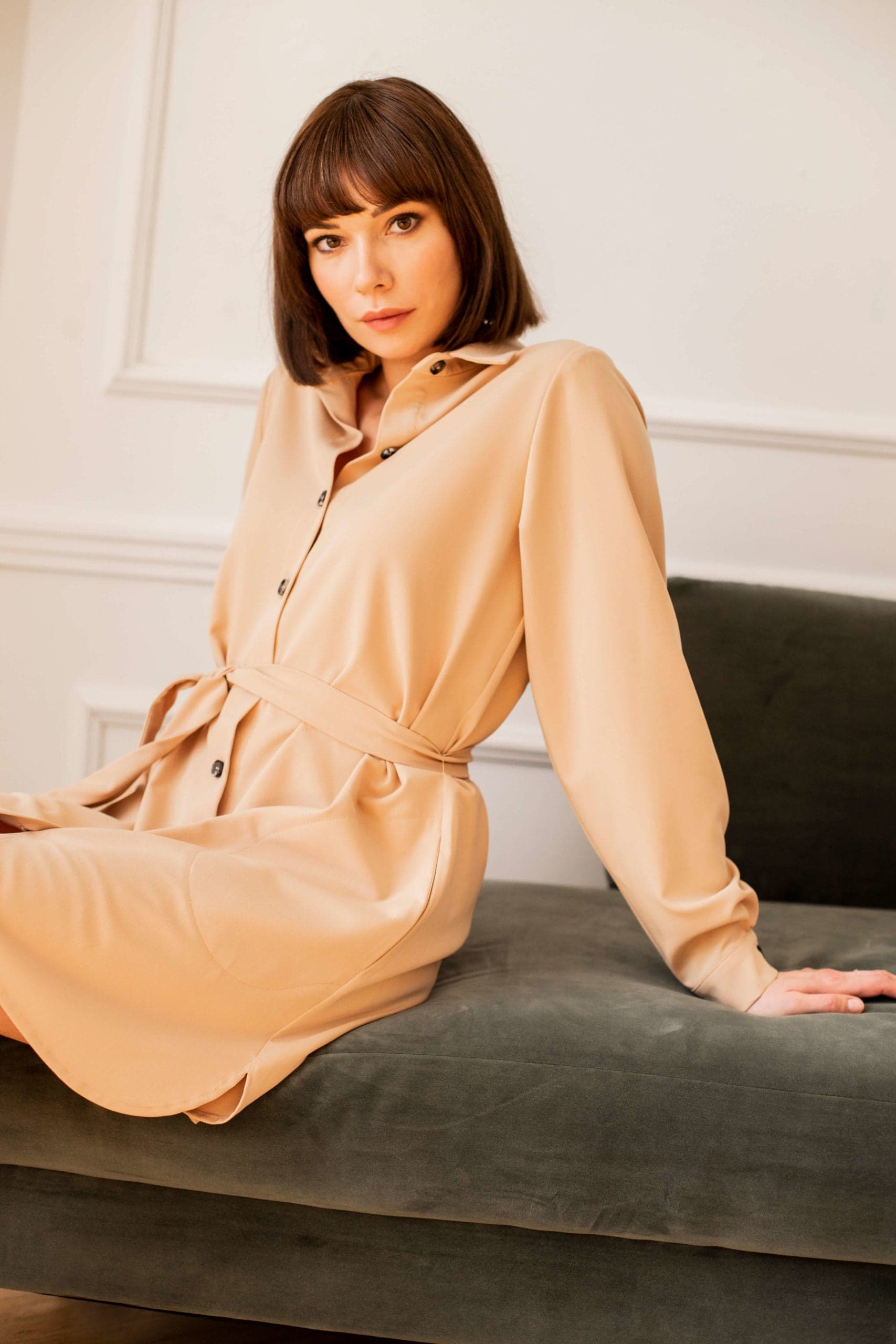 Amelie Paitamekko Beige – Enteliér