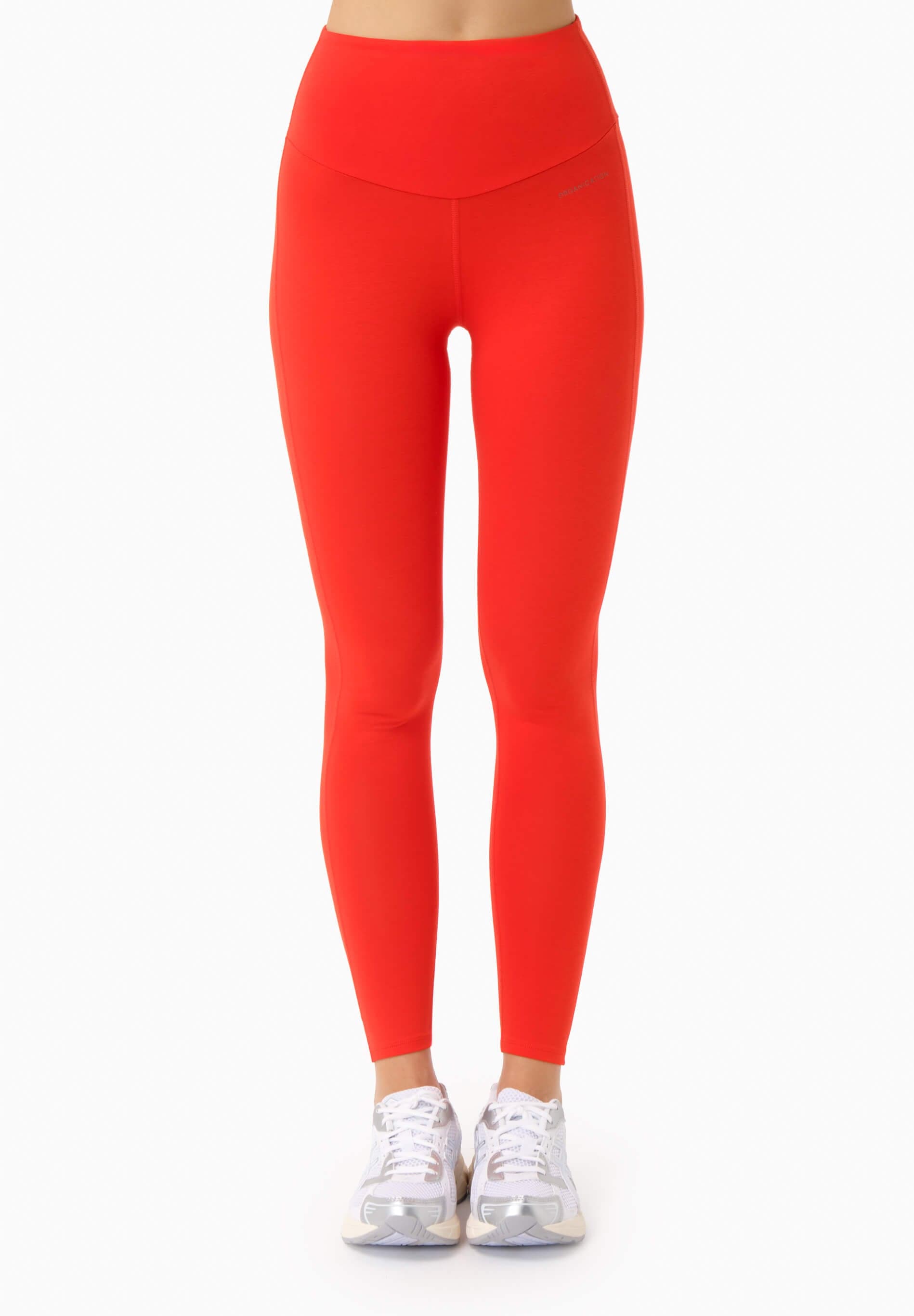 Luccy Treenileggingsit Tulenpunainen – ORGANICATION