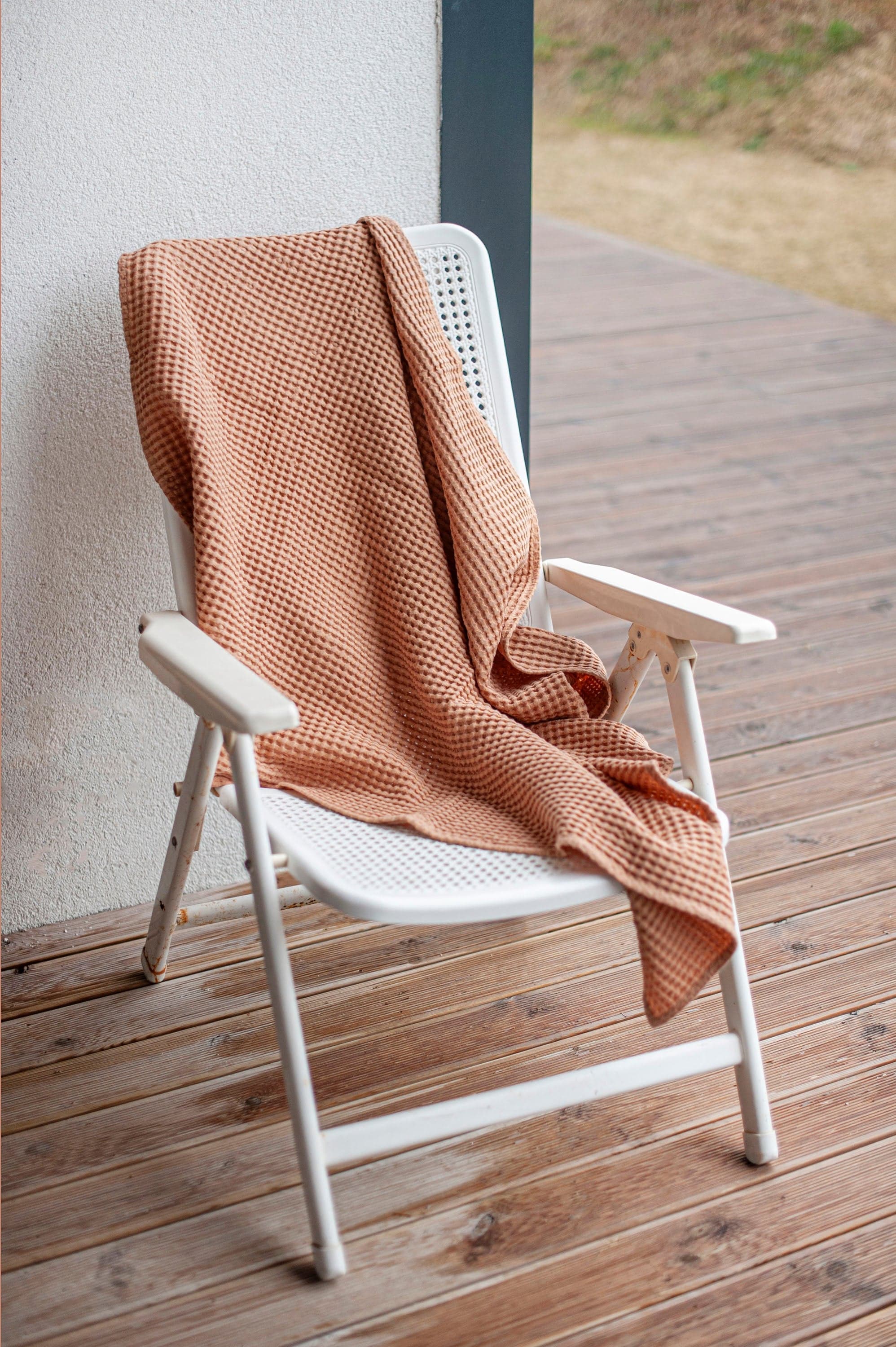Waffle Linen Towel Set – Laume linen