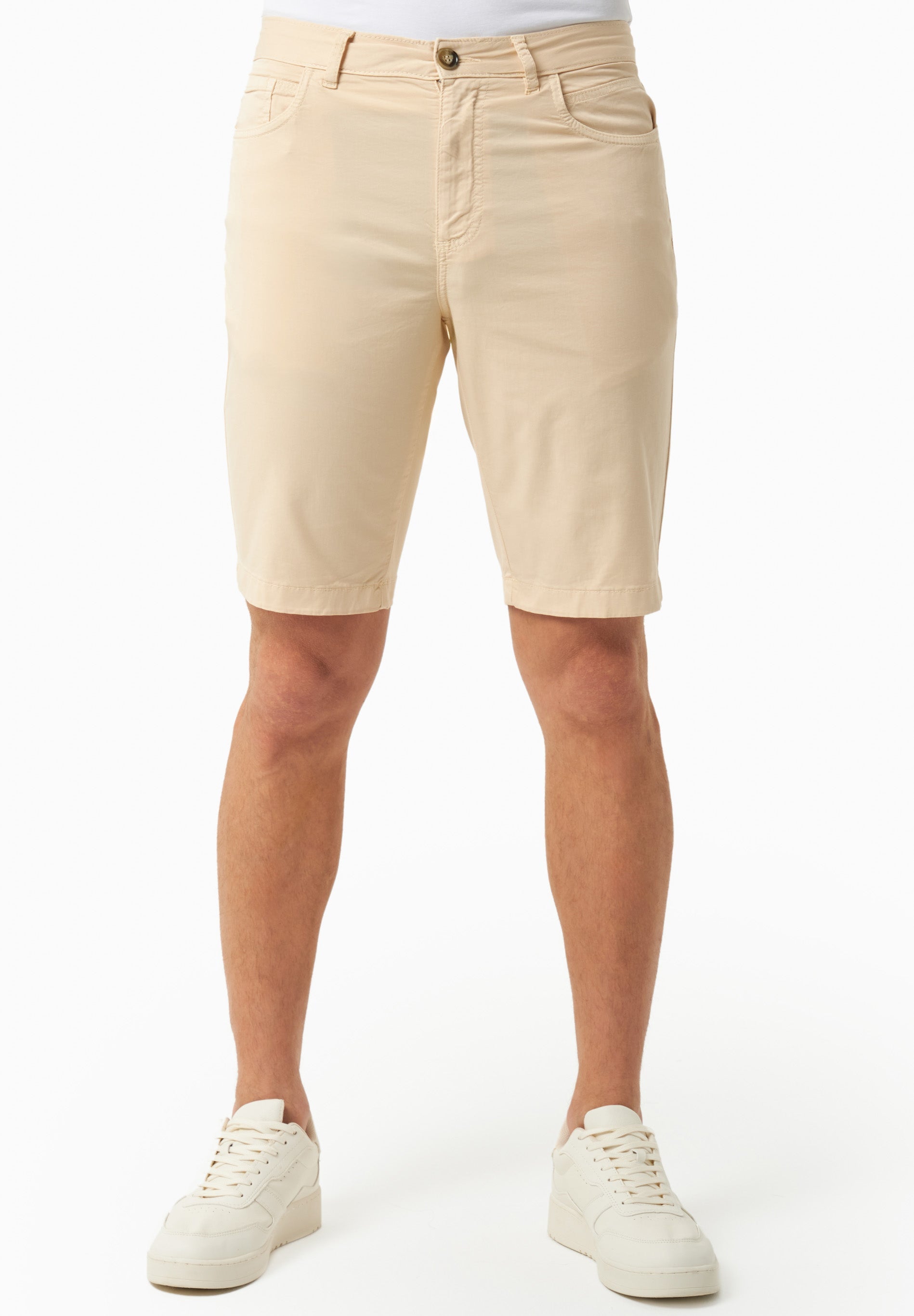 Miesten Regular Fit Luomupuuvilla Shortsit Beige – ORGANICATION