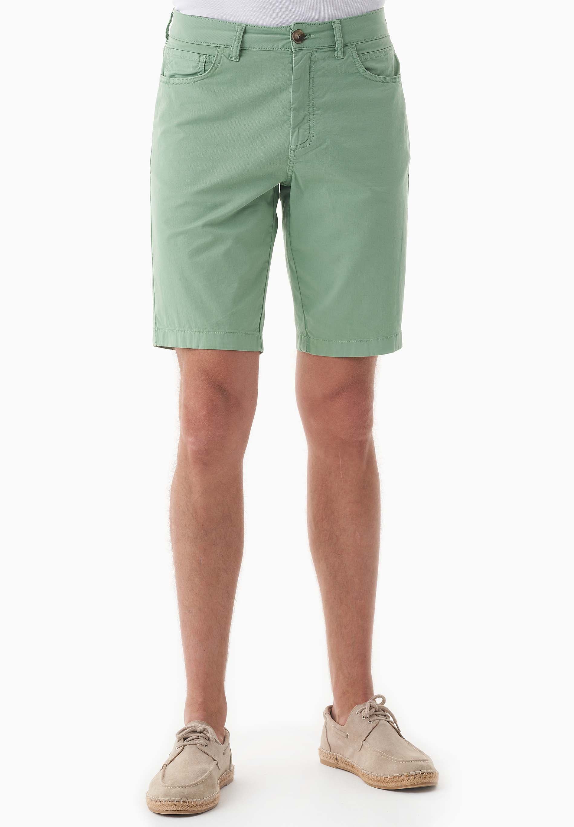 Miesten Regular Fit Shortsit Matcha Green – ORGANICATION