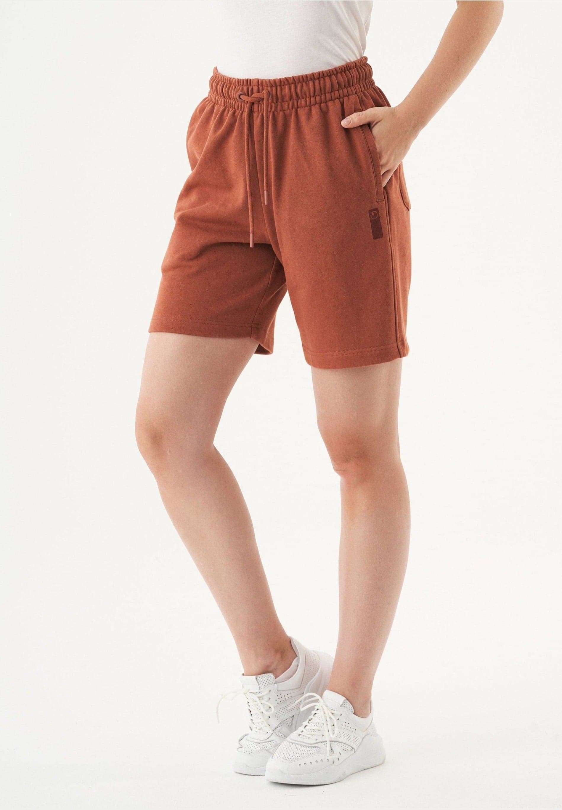 Sheyma Collegeshortsit Cinnamon – ORGANICATION