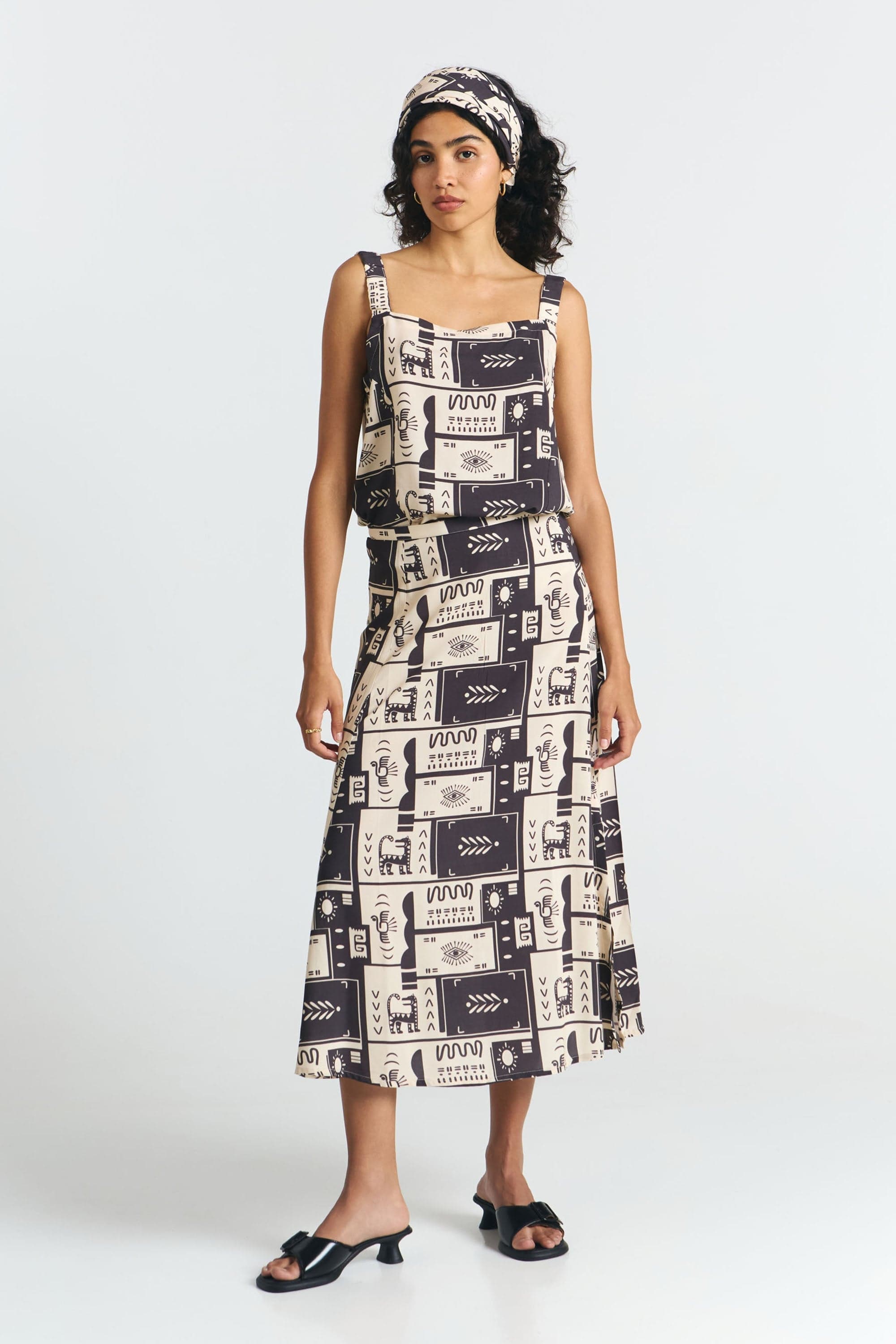 Borneo Skirt Ethnic Print – SUITE13LAB