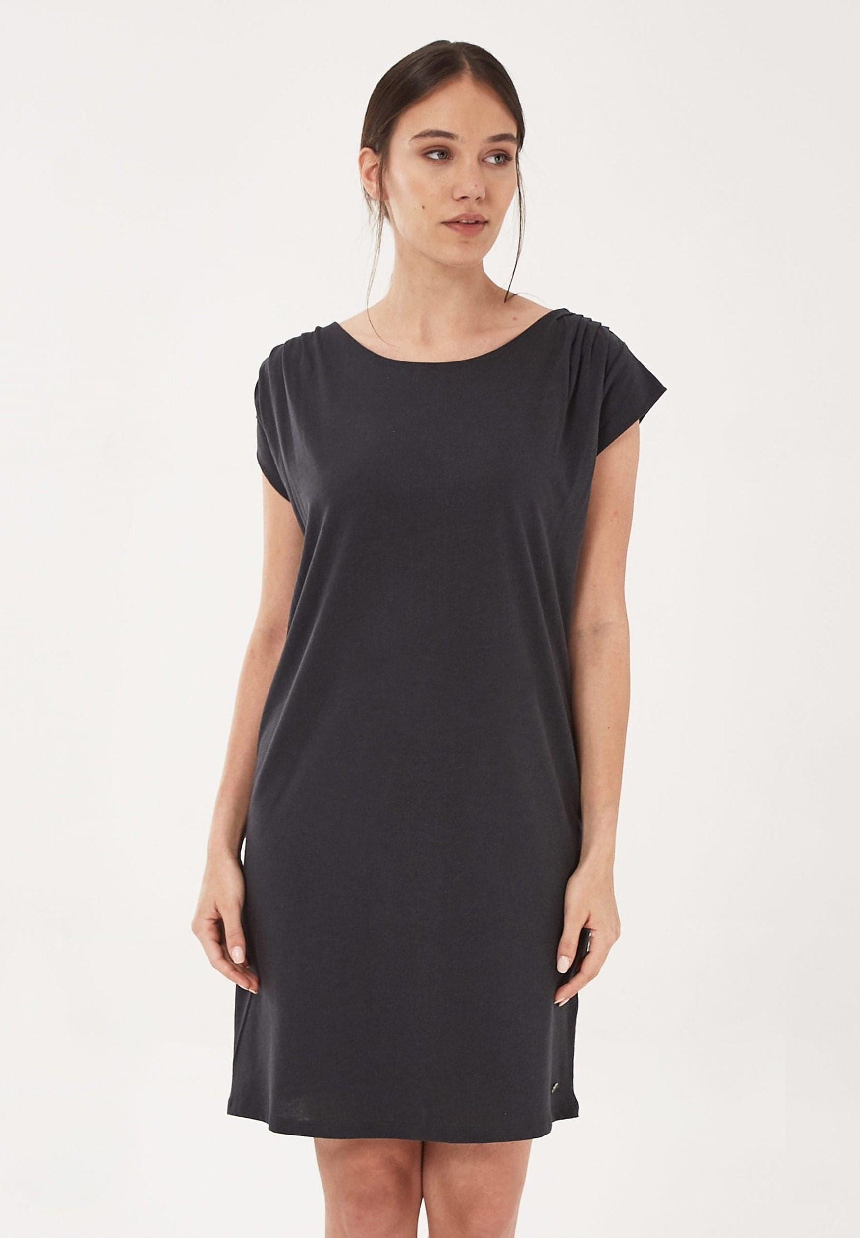 Lyocellsekoite Jersey Minimekko Onyx – ORGANICATION