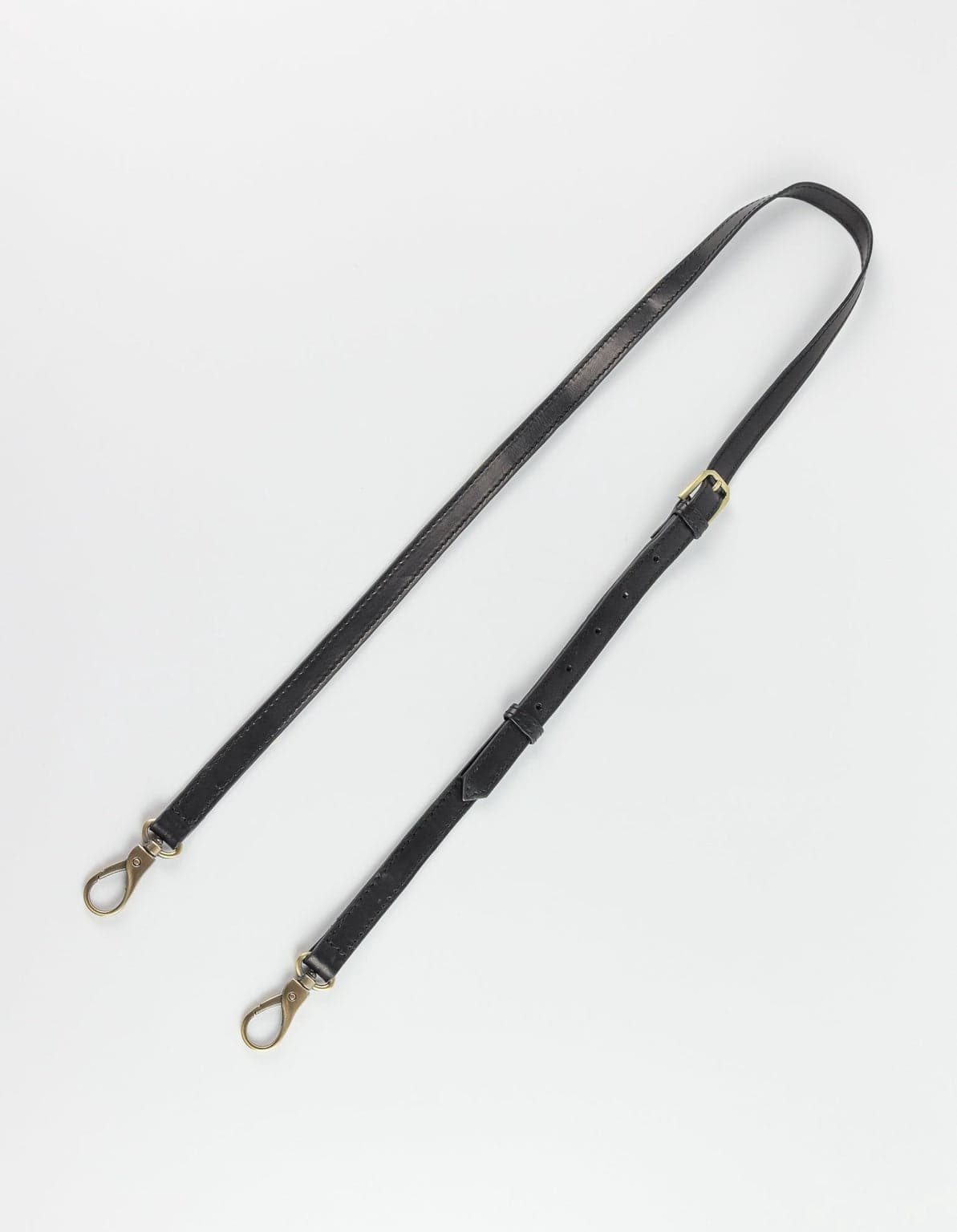 Crossbody Strap Black Classic Leather – O My Bag