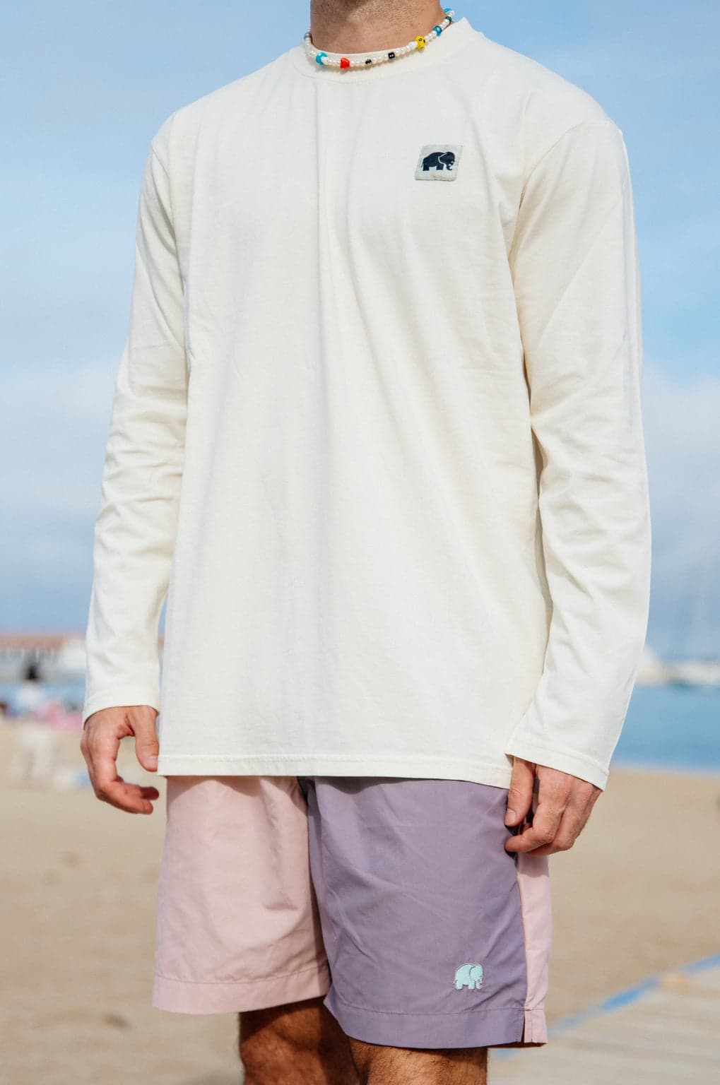 Color Block Uimashortsit Mauve Purple – Trendsplant