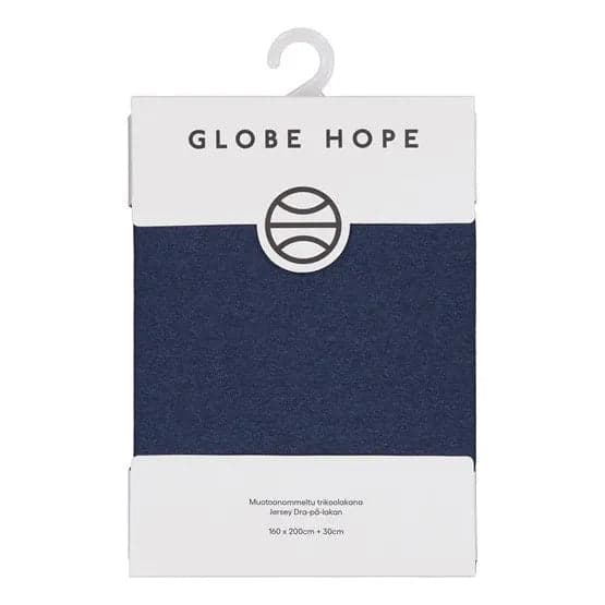 Uuttu Muotoonommeltu Lakana Tummansininen – Globe Hope