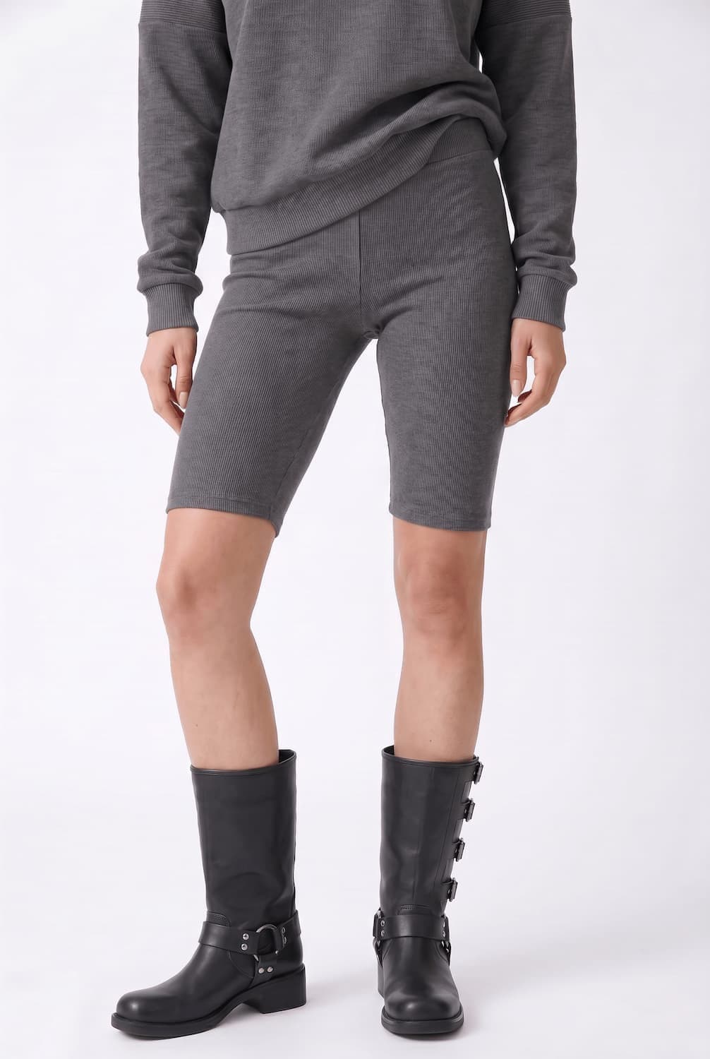 Biker Leggings Grey – ANGELL