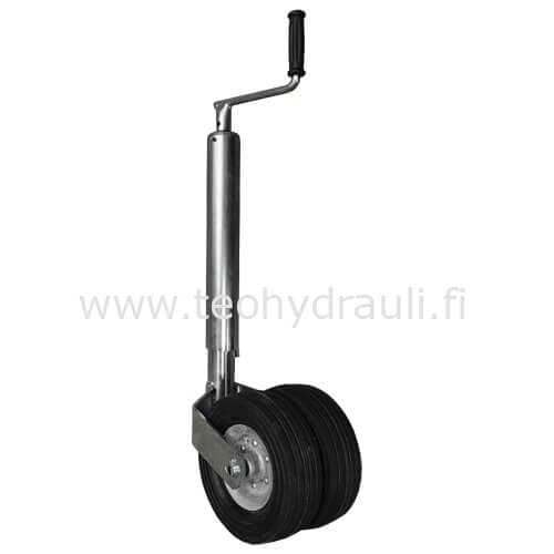 Nokkapyörä 500 kg Knott (paripyörät 2 x 225x70 mm)